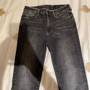 Allsaints black skinny jeans